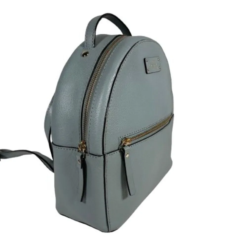 Kate Spade Grove Street Sammi Backpack Lakesedge Blue Leather $299 WKRU4894